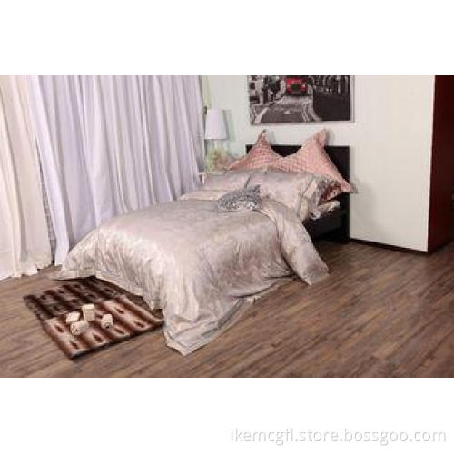 King Size Soft Classical Luxury Bed Sets Silk Jacquard For